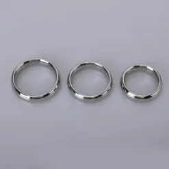 Sextoys boutique -Sextoys boutique anneau de verge forme donuts en acier inoxydable 14 mm de largeur cockring 1