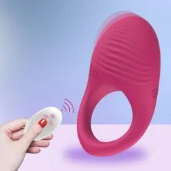 Anneau Vibrant Télécommandé 'Twister' -Sextoys boutique anneau vibrant telecommande twister 1 3