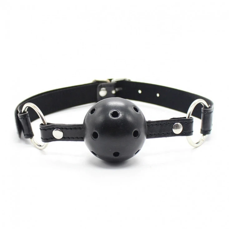 Bâillon Boule Respirante - BDSM By Paradise Boutik 2 Bâillon Boule Respirante - BDSM By Paradise Boutik – Image 2