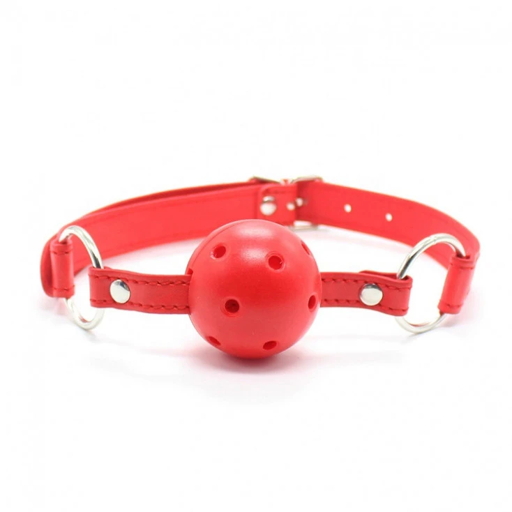 Bâillon Boule Respirante - BDSM By Paradise Boutik 4 Bâillon Boule Respirante - BDSM By Paradise Boutik – Image 4