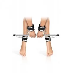 Barre D'Entrave Avec Menottes Poignets Et Chevilles - Fetish Tentation