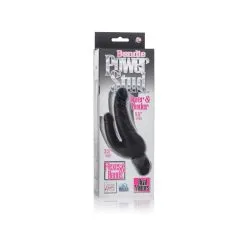 CalExotics Vibro Double Pénétration Bendie Stud Black -Sextoys boutique bendie power stud over under black 3
