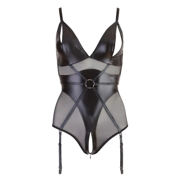 Body Bondage Porte-jarettelles Et Menottes De Bras - Cottelli Collection 4 Body Bondage Porte-jarettelles Et Menottes De Bras - Cottelli Collection – Image 4