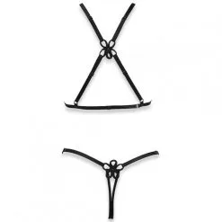 Body Harnais Seins Nus ‘Sahba’ - Les Éphémères By Luxxa -Sextoys boutique body harnais seins nus sahba les ephemeres by luxxa 2