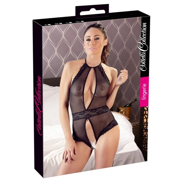 Body Ouvert Col Halter – Cottelli Collection Lingerie 5 Body Ouvert Col Halter – Cottelli Collection Lingerie – Image 5