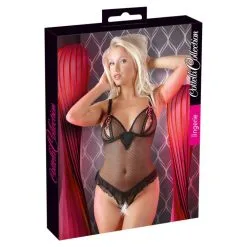 Cottelli Collection Body Ouvert Plumetis - Colletti Collection -Sextoys boutique body ouvert plumetis colletti collection 4