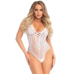 LEG AVENUE Body String Dentelle -Sextoys boutique body string en dentelle florale corsete leg avenue 2