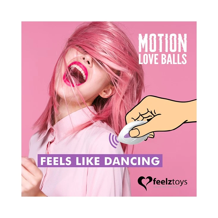 Boules De Geisha Télécommandées 'Motion Love Balls Twisty' - FeelzToys 3 Boules De Geisha Télécommandées 'Motion Love Balls Twisty' - FeelzToys – Image 3