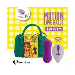 Boules De Geisha Télécommandées 'Motion Love Balls Twisty' - FeelzToys