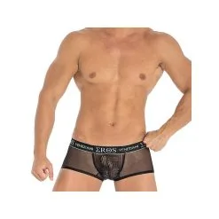 Boxer En Tulle Et Micro-résille - 7268 - Eros Veneziani
