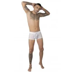 Boxer Push-Up à Rayures Transparentes - Eros Veneziani -Sextoys boutique boxer push up a rayures transparentes eros veneziani 2