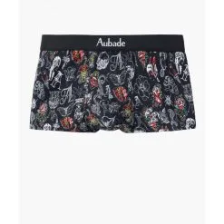Aubade Paris Boxer Trunk Homme 'Black Art' - Aubade & Baptiste Giabiconi -Sextoys boutique boxer trunk homme black art aubade baptiste giabiconi 4