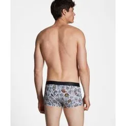 Aubade Paris Boxer Trunk Homme 'Grey Art'- Aubade & Baptiste Giabiconi -Sextoys boutique boxer trunk homme grey art aubade baptiste giabiconi 3