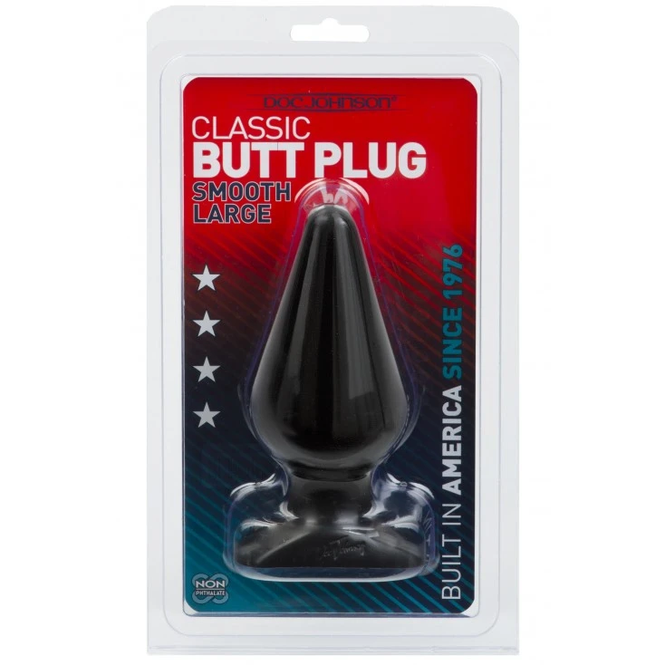 Doc Johnson Classic Butt Plug Smooth Large 4 Doc Johnson Classic Butt Plug Smooth Large – Image 4