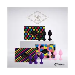 Coffret 3 Plugs Anaux 'Bibi' - FeelzToys -Sextoys boutique coffret 3 plugs anaux bibi feelztoys 6