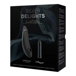Coffret Pour Elle 'Silver Delights' – We-Vibe & Womanizer -Sextoys boutique coffret silver delights collection 3