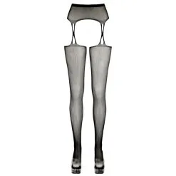 Cottelli Collection Collants Effet Porte-Jarretelle Et Corset – Cottelli -Sextoys boutique collants effet porte jarretelle et corset cottelli 2