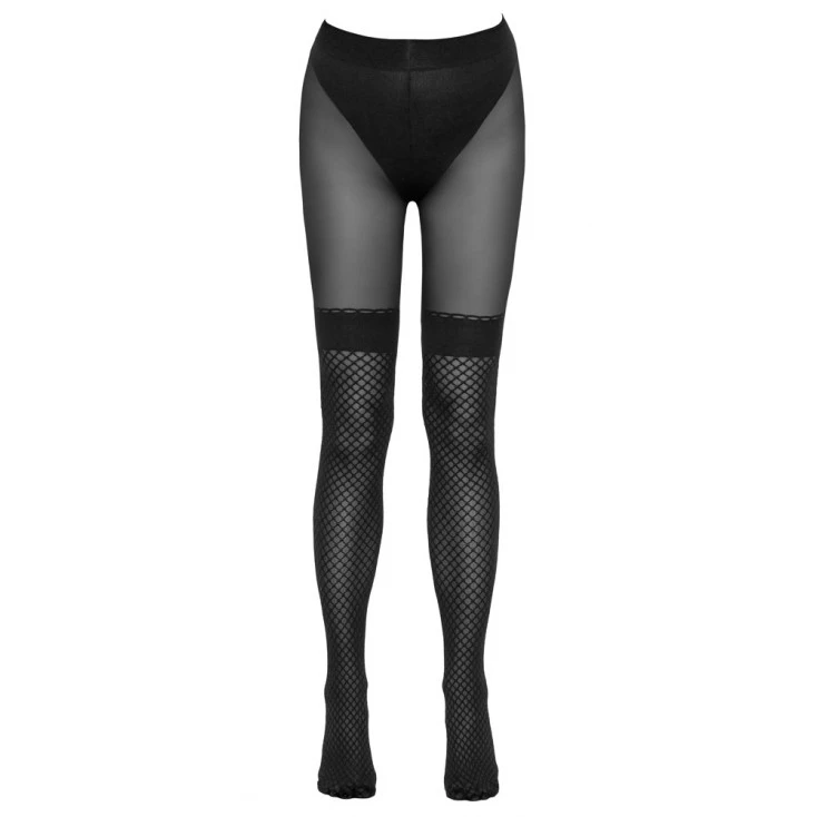 Cottelli Collection Collants Ouverts Sur Les Fesses Motifs Bas Résilles - Cottelli 3 Cottelli Collection Collants Ouverts Sur Les Fesses Motifs Bas Résilles - Cottelli – Image 3