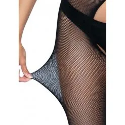 Collants Résille Fine Ouverts Sur L’Intimité – Leg Avenue -Sextoys boutique collants resille fine ouverts sur lintimite leg avenue 6