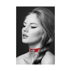 Collier Fétish Rouge - Bijoux Pour Toi