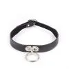 Collier Ras-de-cou Avec Anneau Métal - BDSM By Paradise Boutik
