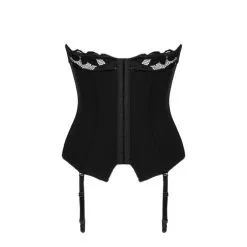 Corset Avec Jarretelles ’Editya’ - Obsessive -Sextoys boutique corset avec jarretelles editya obsessive 3