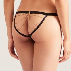 Aubade Paris Culotte Mini Coeur 'Nuit Précieuse' - Boîte à Désir By Aubade -Sextoys boutique culotte mini coeur nuit precieuse boite a desir aubade 2