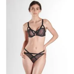 Aubade Paris Culotte Ouverte Mini-Cœur - ‘Rencontre Anonyme’ - Aubade -Sextoys boutique culotte ouverte mini coeur rencontre anonyme aubade 4