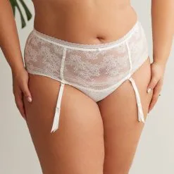 Culotte Porte-Jarretelles Amovibles ‘Rêve’ – Valege Lingerie -Sextoys boutique culotte porte jarretelles amovibles reve valege lingerie 2