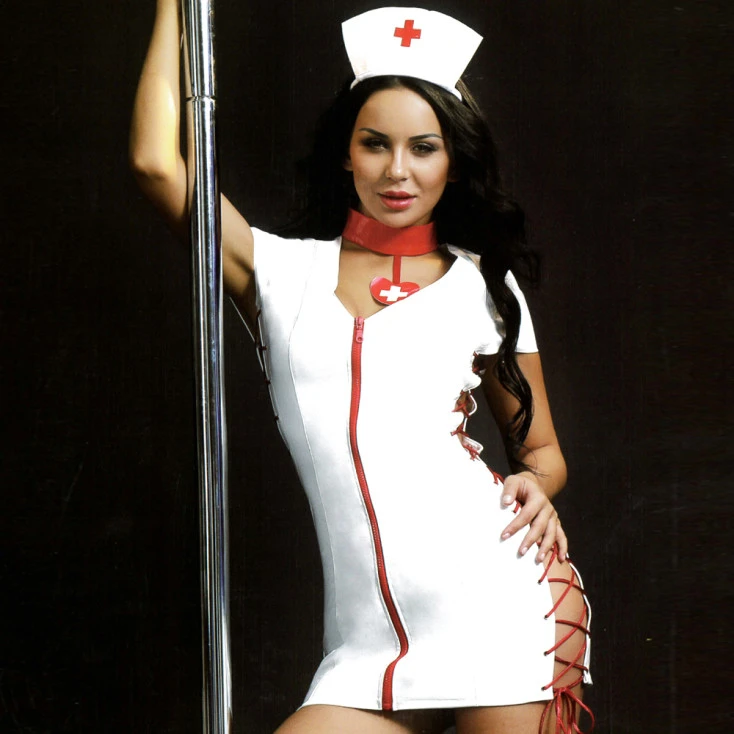 Déguisement Coquin – Tenue D’Infirmière Sexy 1 Déguisement Coquin – Tenue D’Infirmière Sexy