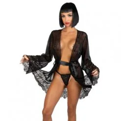 Déshabillé Manches Dentelle – Eros Veneziani