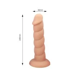 Dildo à Ventouse ‘Spirale Me’ Taille XL -Sextoys boutique dildo a ventouse spirale me taille xl 5