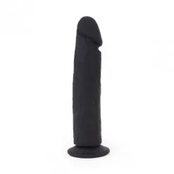 Dildo Prépuce à Ventouse Black 25 Cm - Kiotos Cox