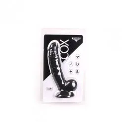 Dildo Testicules à Ventouse Black 22 Cm - Kiotos Cox -Sextoys boutique dildo testicules a ventouse black 22 cm kiotos cox 5