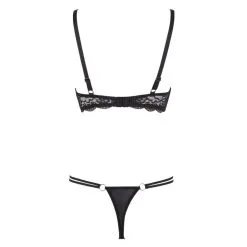 Ensemble 2 Pièces Dentelle Soutien-gorge Ouvert Et String – Cottelli Collection -Sextoys boutique ensemble 2 pieces dentelle soutien gorge ouvert et string cottelli collection 3