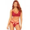 Ensemble 2 Pièces Soutien-gorge Et String Assorti - Leg Avenue