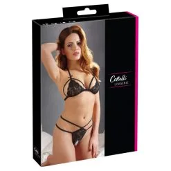Ensemble 2 Pièces Soutien-gorge Et String Ouvert - Cottelli Collection -Sextoys boutique ensemble 2 pieces soutien gorge et string ouvert cottelli collection 7