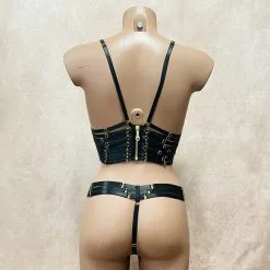 Collection Exclusive Paradise Boutik Ensemble 2 Pièces Top Bustier Et String Brides Extensibles 7 Collection Exclusive Paradise Boutik Ensemble 2 Pièces Top Bustier Et String Brides Extensibles -Sextoys boutique ensemble 2 pieces top bustier string brides extensibles 3