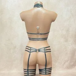 Collection Exclusive Paradise Boutik Ensemble 2 Pièces Top Et Porte-Jarretelles Élastiques -Sextoys boutique ensemble 2 pieces top porte jarretelles elastiques 2