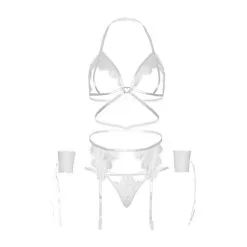 Ensemble 4 Pièces Brides Et Dentelle – Leg Avenue -Sextoys boutique ensemble 4 pieces brides et dentelle leg avenue 7