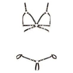 Ensemble Bondage Soutien-gorge Et String Nus - Cottelli Collection -Sextoys boutique ensemble bondage soutien gorge et string nus cottelli collection 4