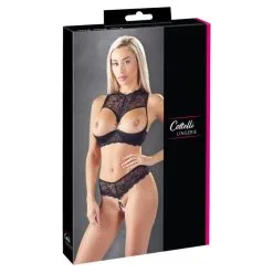 Ensemble Soutien-gorge Et String Nus - Cottelli Collection -Sextoys boutique ensemble soutien gorge et string nus cottelli collection 2