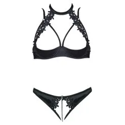 Ensemble Soutien-gorge Et String Ouverts - Cottelli Collection 9 Ensemble Soutien-gorge Et String Ouverts - Cottelli Collection -Sextoys boutique ensemble soutien gorge et string ouverts porte jarretelles cottelli collection 3