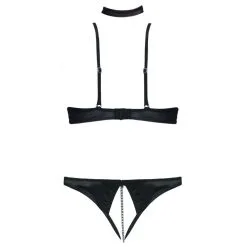 Ensemble Soutien-gorge Et String Ouverts - Cottelli Collection 10 Ensemble Soutien-gorge Et String Ouverts - Cottelli Collection -Sextoys boutique ensemble soutien gorge et string ouverts porte jarretelles cottelli collection 4