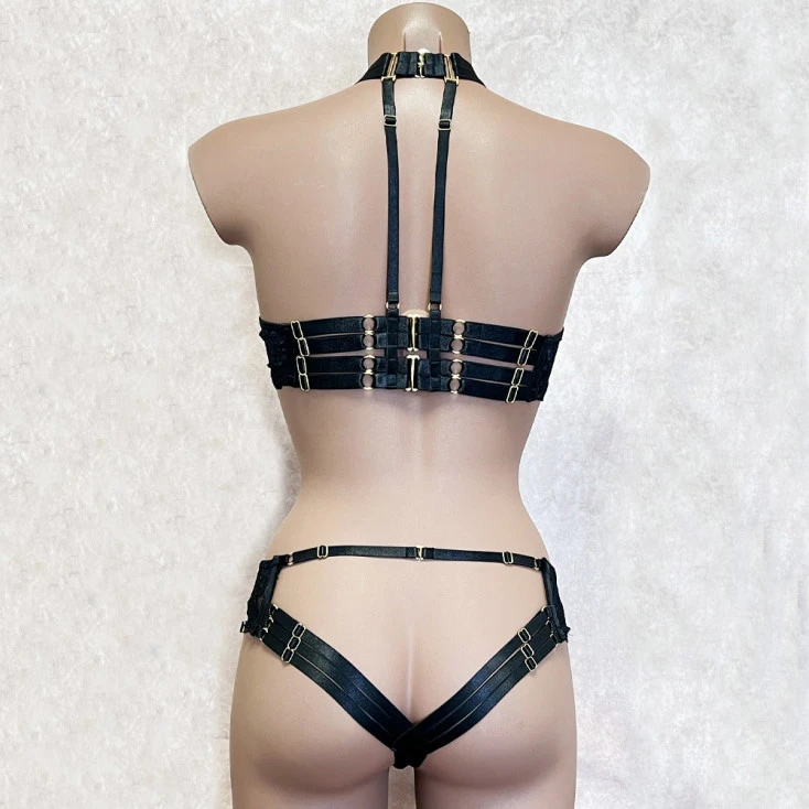 Collection Exclusive Paradise Boutik Ensemble Soutien-Gorge Seins Nus Et Culotte Ouverte Sur Les Fesses 2 Collection Exclusive Paradise Boutik Ensemble Soutien-Gorge Seins Nus Et Culotte Ouverte Sur Les Fesses – Image 2