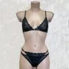 Collection Exclusive Paradise Boutik Ensemble Soutien-Gorge Triangle Et String En Dentelle Et Tulle