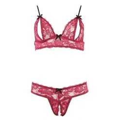 Ensemble Lingerie Dentelle 2 Pièces - Cottelli Collection -Sextoys boutique ensemble strip 2 pieces 5
