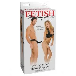 Pipedream Products FFS For Him Or Her Hollow Strap-On Black