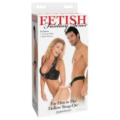 Pipedream Products FFS For Him Or Her Hollow Strap-On Flesh