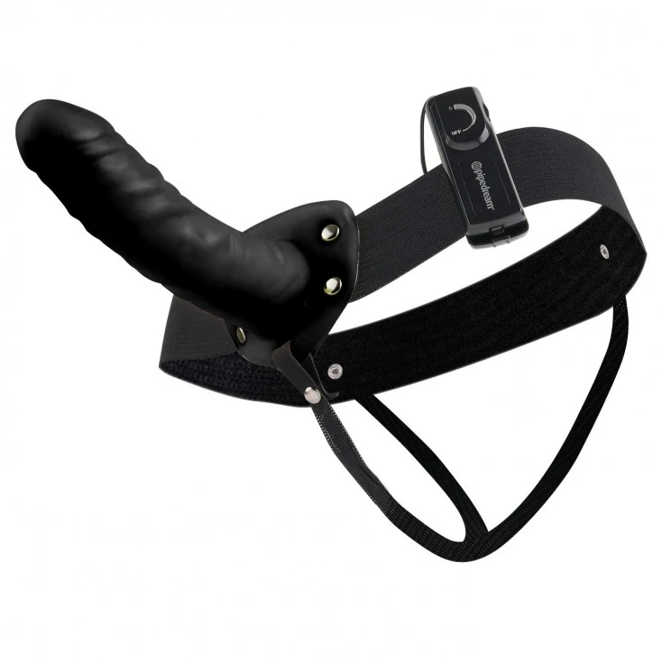 Pipedream Products FFS For Him Or Her Vibrating Hollow Strap-On Black 2 Pipedream Products FFS For Him Or Her Vibrating Hollow Strap-On Black – Image 2